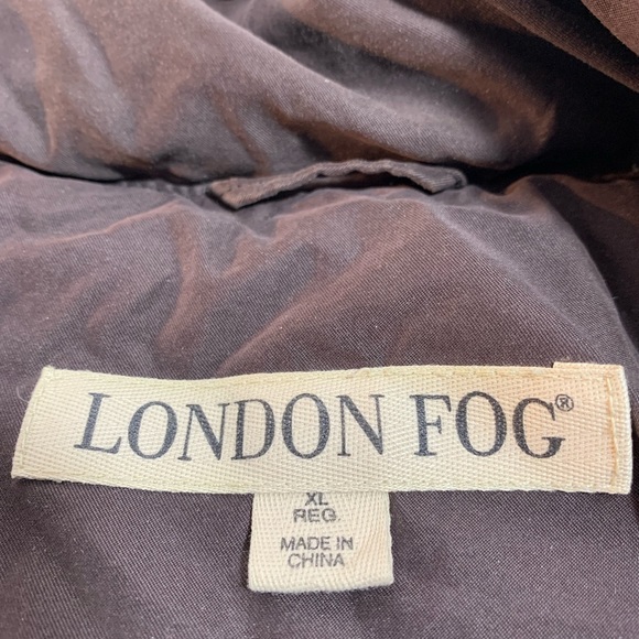 London Fog Bomber Jacket beige size XL - Picture 7 of 8